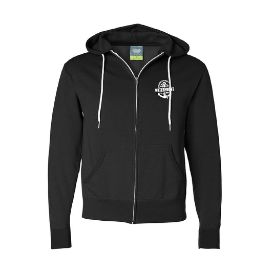 100% cotton face Zip-Up hoodie